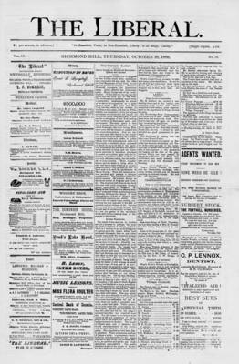 The Liberal, 28 Oct 1886