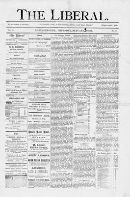 The Liberal, 6 Jan 1887