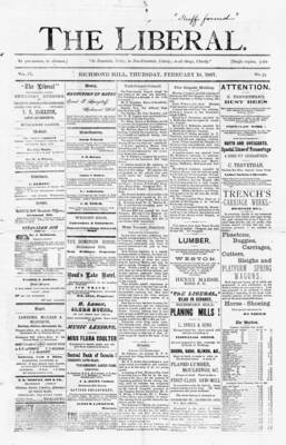 The Liberal, 10 Feb 1887