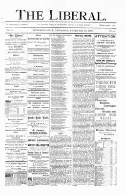 The Liberal, 17 Feb 1887