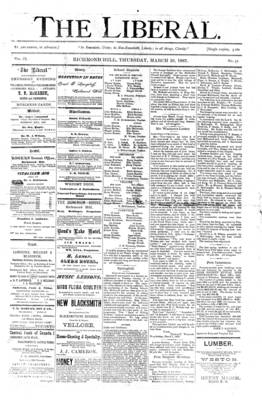 The Liberal, 10 Mar 1887