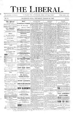 The Liberal, 24 Mar 1887