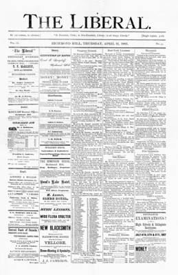 The Liberal, 21 Apr 1887