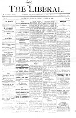 The Liberal, 28 Apr 1887