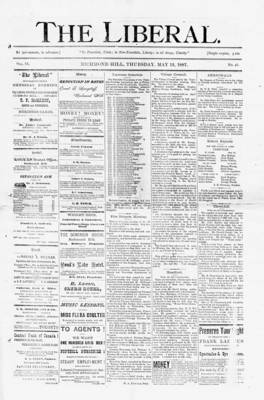 The Liberal, 12 May 1887