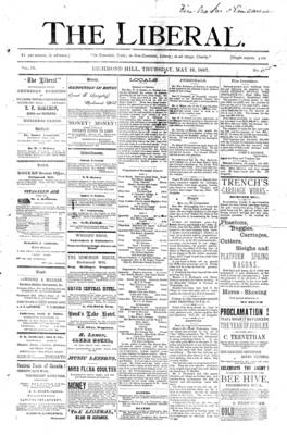 The Liberal, 19 May 1887