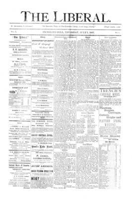 The Liberal, 7 Jul 1887