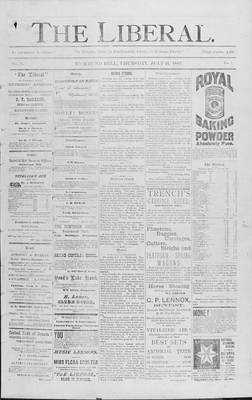 The Liberal, 21 Jul 1887