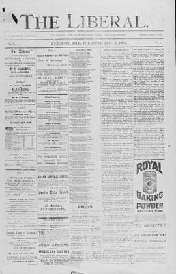 The Liberal, 4 Aug 1887