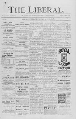 The Liberal, 18 Aug 1887