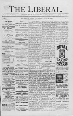 The Liberal, 25 Aug 1887