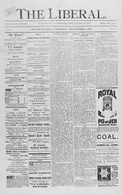 The Liberal, 1 Sep 1887