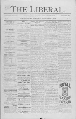 The Liberal, 8 Sep 1887