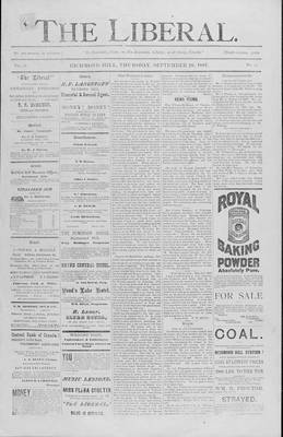 The Liberal, 29 Sep 1887