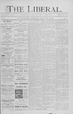 The Liberal, 16 Feb 1888