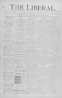 The Liberal, 23 Feb 1888