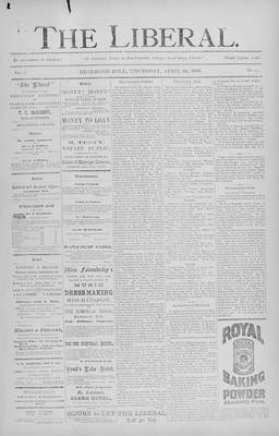 The Liberal, 26 Apr 1888