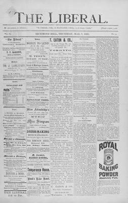 The Liberal, 7 Mar 1889