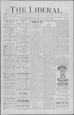 The Liberal, 28 Mar 1889