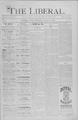 The Liberal, 25 Apr 1889