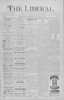 The Liberal, 30 May 1889