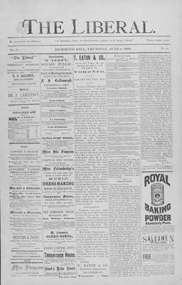 The Liberal, 6 Jun 1889