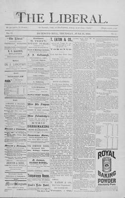 The Liberal, 13 Jun 1889