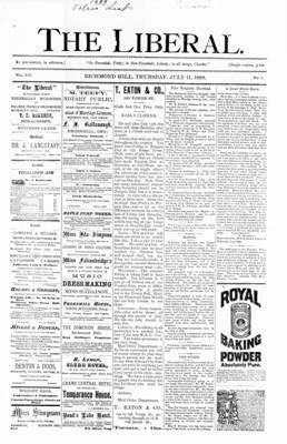 The Liberal, 11 Jul 1889