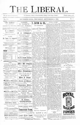 The Liberal, 5 Sep 1889