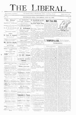 The Liberal, 22 May 1890