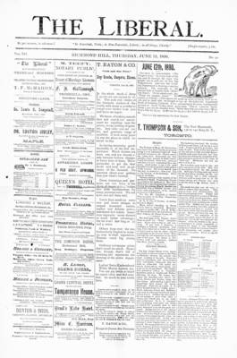 The Liberal, 12 Jun 1890