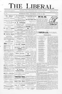 The Liberal, 19 Jun 1890