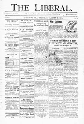 The Liberal, 1 Jan 1891