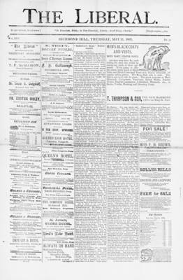 The Liberal, 21 May 1891