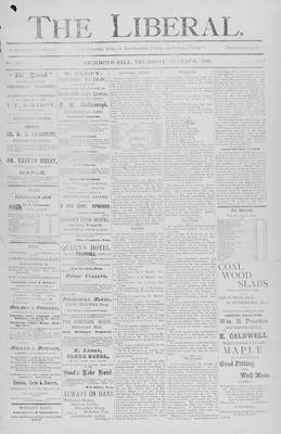 The Liberal, 6 Aug 1891