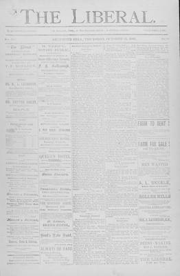 The Liberal, 15 Oct 1891