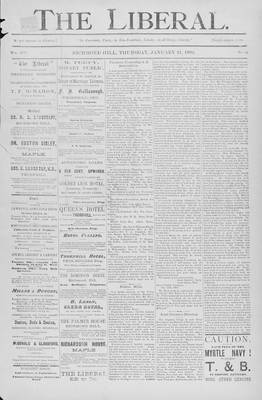 The Liberal, 21 Jan 1892