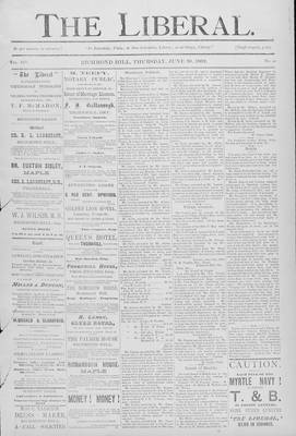 The Liberal, 30 Jun 1892