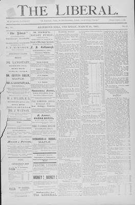 The Liberal, 23 Mar 1893