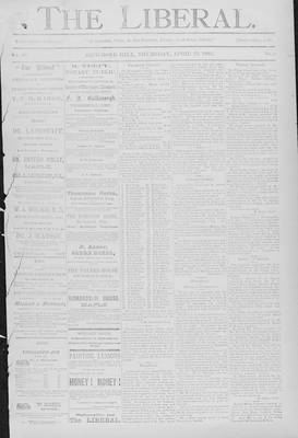 The Liberal, 13 Apr 1893