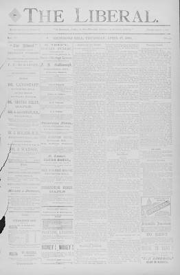 The Liberal, 27 Apr 1893