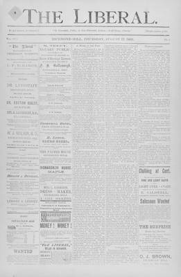 The Liberal, 17 Aug 1893