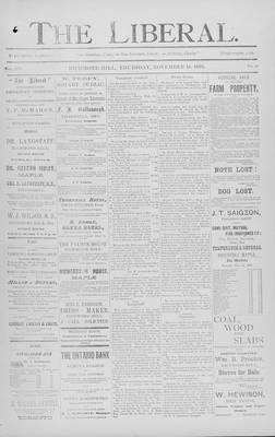 The Liberal, 16 Nov 1893