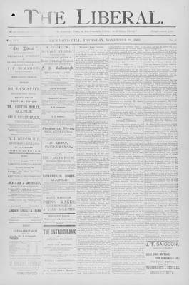 The Liberal, 23 Nov 1893