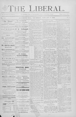 The Liberal, 18 Jan 1894