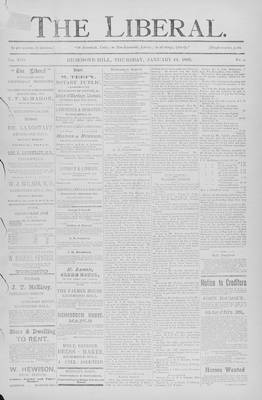 The Liberal, 24 Jan 1895