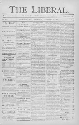 The Liberal, 21 Feb 1895