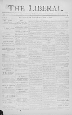 The Liberal, 28 Mar 1895