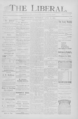 The Liberal, 18 Apr 1895