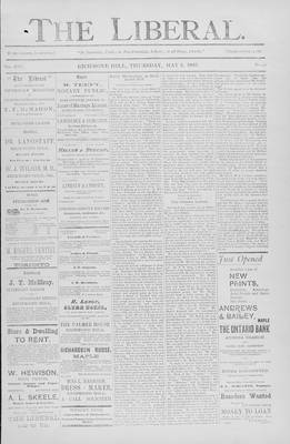 The Liberal, 2 May 1895